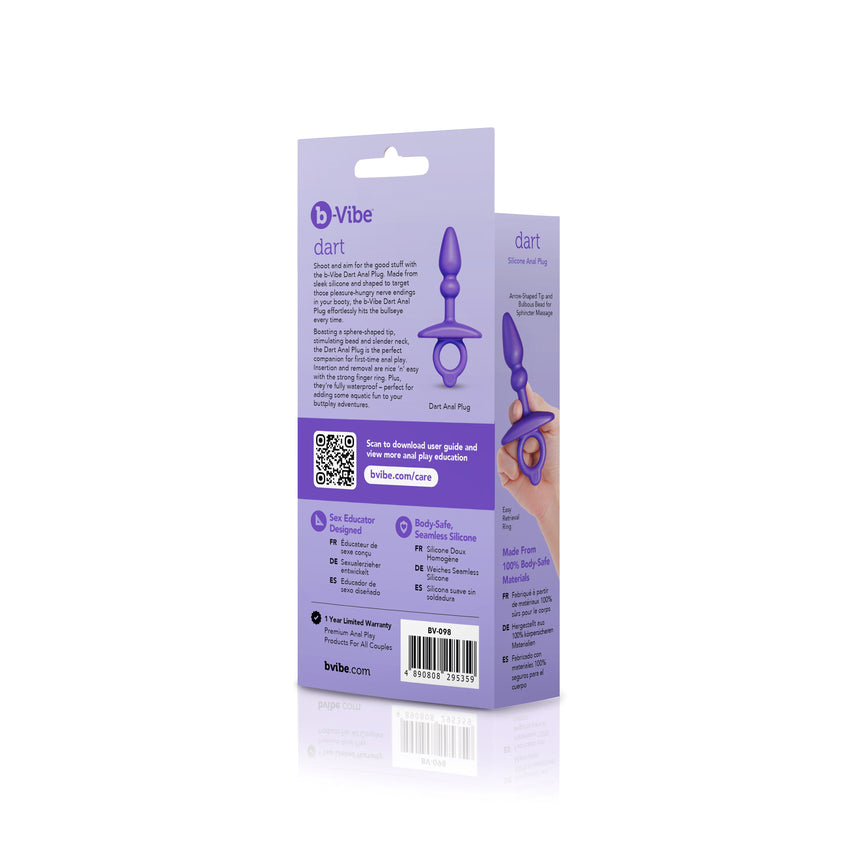 Dart Silicone Anal Plug