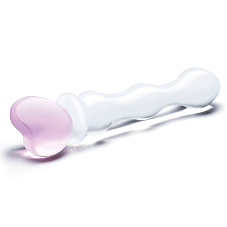 8” Sweetheart Glass Dildo
