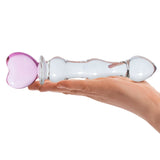 8” Sweetheart Glass Dildo