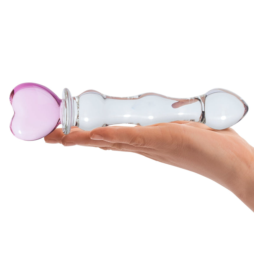 8” Sweetheart Glass Dildo