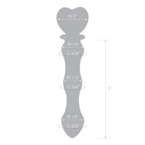 8” Sweetheart Glass Dildo