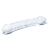 10” Double-Trouble Glass Dildo