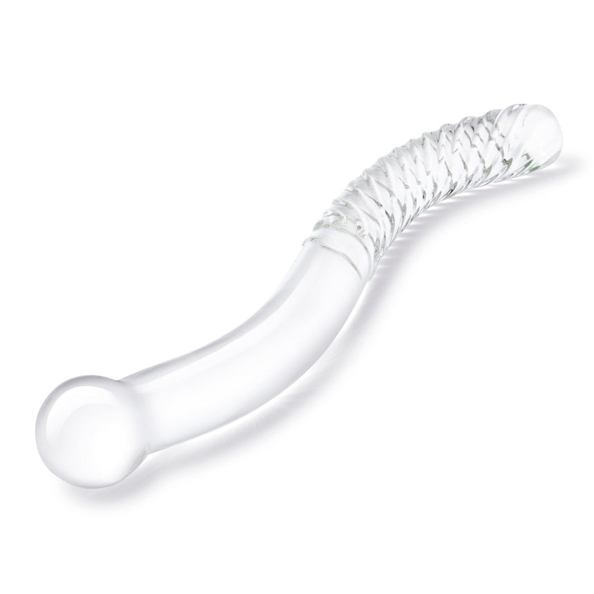 11" Glass Double-Ended Pelvic Wand