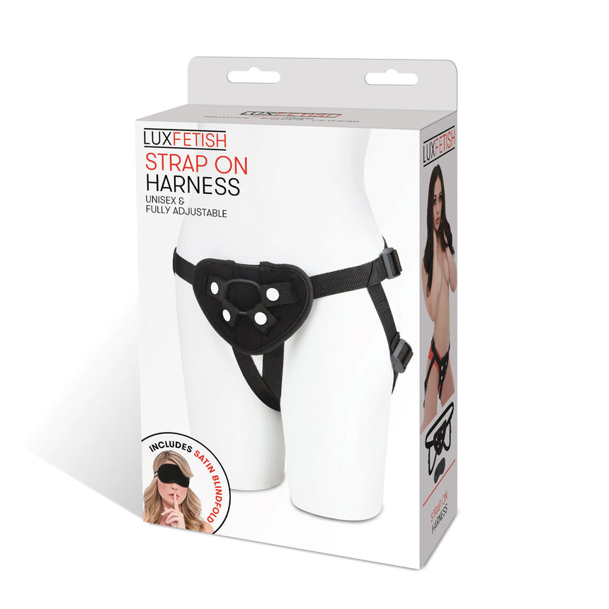 Black Strap-On Harness