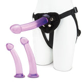 Size Up Three Piece Dildo & Harness Pegging Training Set
