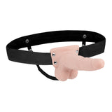 6” Rechargeable Strap-On With Balls