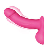 Pegasus 6.5” Realistic Silicone Vibrating Pegging Dildo Set With Balls