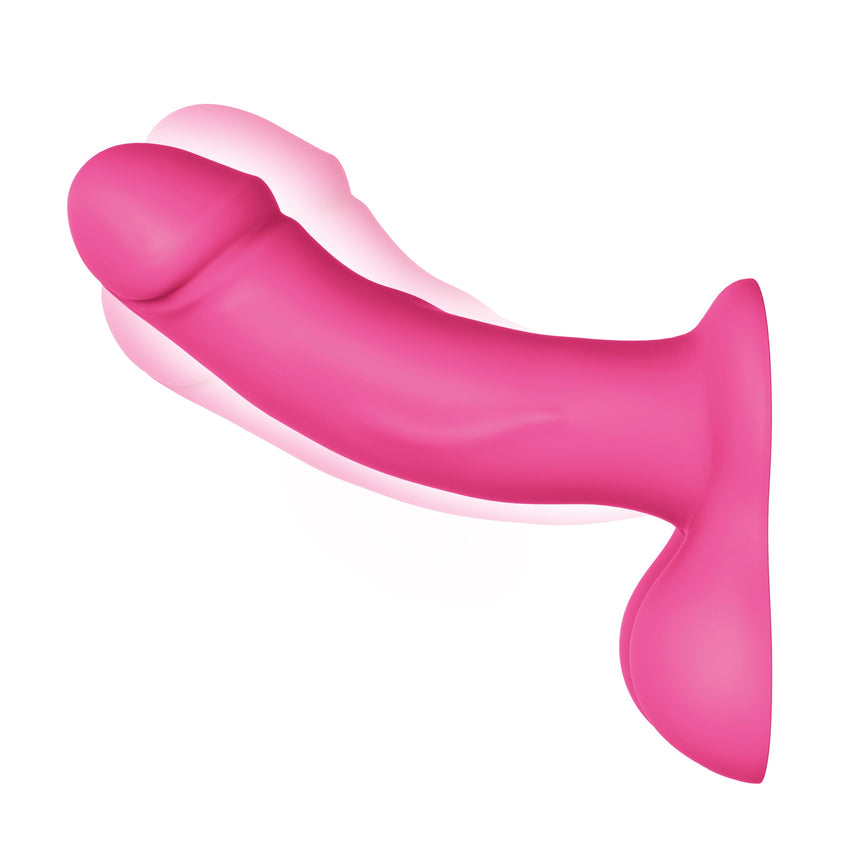 Pegasus 6.5” Realistic Silicone Vibrating Pegging Dildo Set With Balls