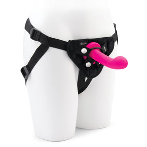 POP Silicone 5.5" Dildo and Harness Set