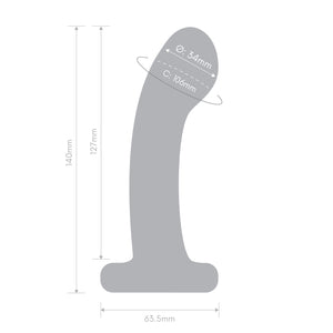 POP Silicone 5.5" Dildo and Harness Set