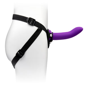 DUO 2pc Silicone 5.5" & 8" Dildo and Harness Set