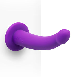 TILT Silicone 6.5" Dildo and Harness Set