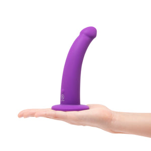 TILT Silicone 6.5" Dildo and Harness Set