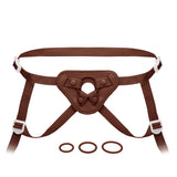 NudeFit Fully Adjustable Unisex Strap-On Harness with 3 O-Rings
