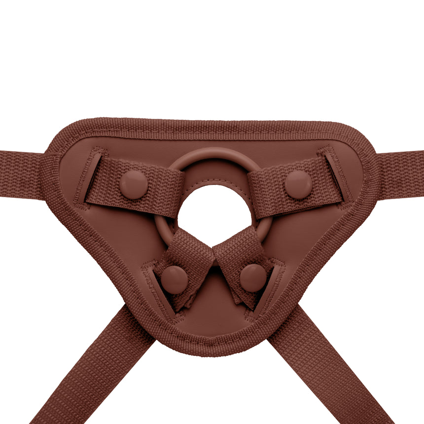 NudeFit Fully Adjustable Unisex Strap-On Harness with 3 O-Rings