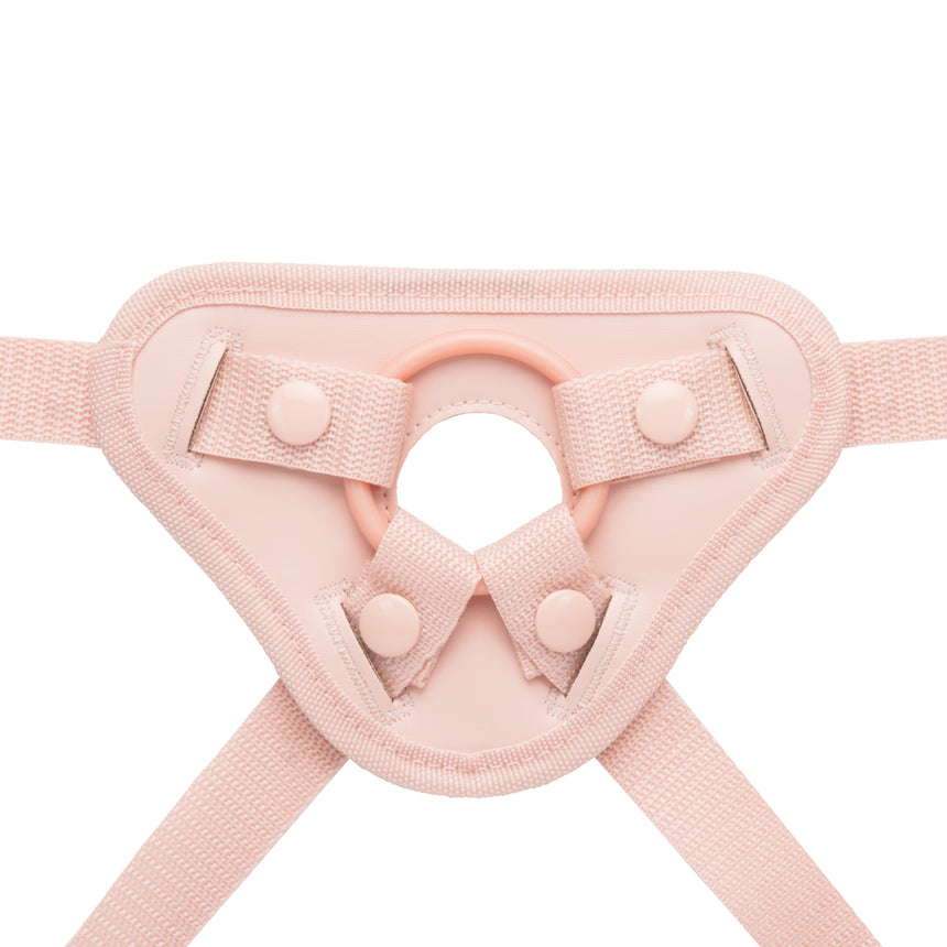 NudeFit Fully Adjustable Unisex Strap-On Harness with 3 O-Rings