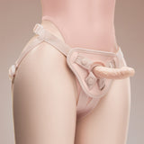 NudeFit Fully Adjustable Unisex Strap-On Harness with 3 O-Rings