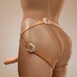 NudeFit FlexCurv Fully Adjustable Unisex Strap-On Harness with 3 O-Rings