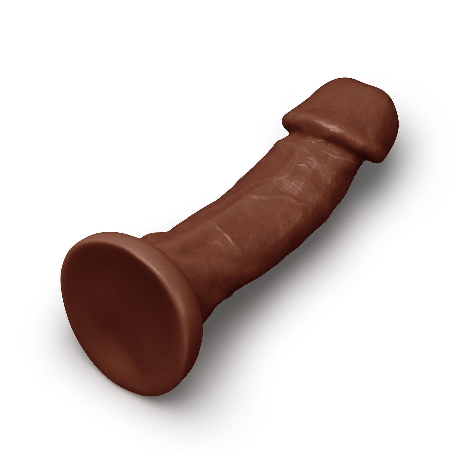 Together Tones 9 Inch Realistic Girthy Strap-On Dildo with Flared Suction Base
