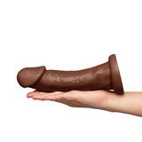Together Tones 9 Inch Realistic Girthy Strap-On Dildo with Flared Suction Base