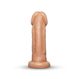 Together Tones 9 Inch Realistic Girthy Strap-On Dildo with Flared Suction Base