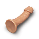 Together Tones 9 Inch Realistic Girthy Strap-On Dildo with Flared Suction Base