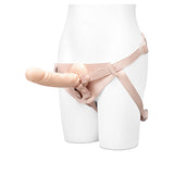 Together Tones 8.25 Inch Realistic Strap-On Dildo with Flared Suction Base