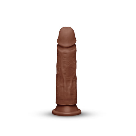 Together Tones 7.75 Inch Realistic Girthy Strap-On Dildo with Flared Suction Base