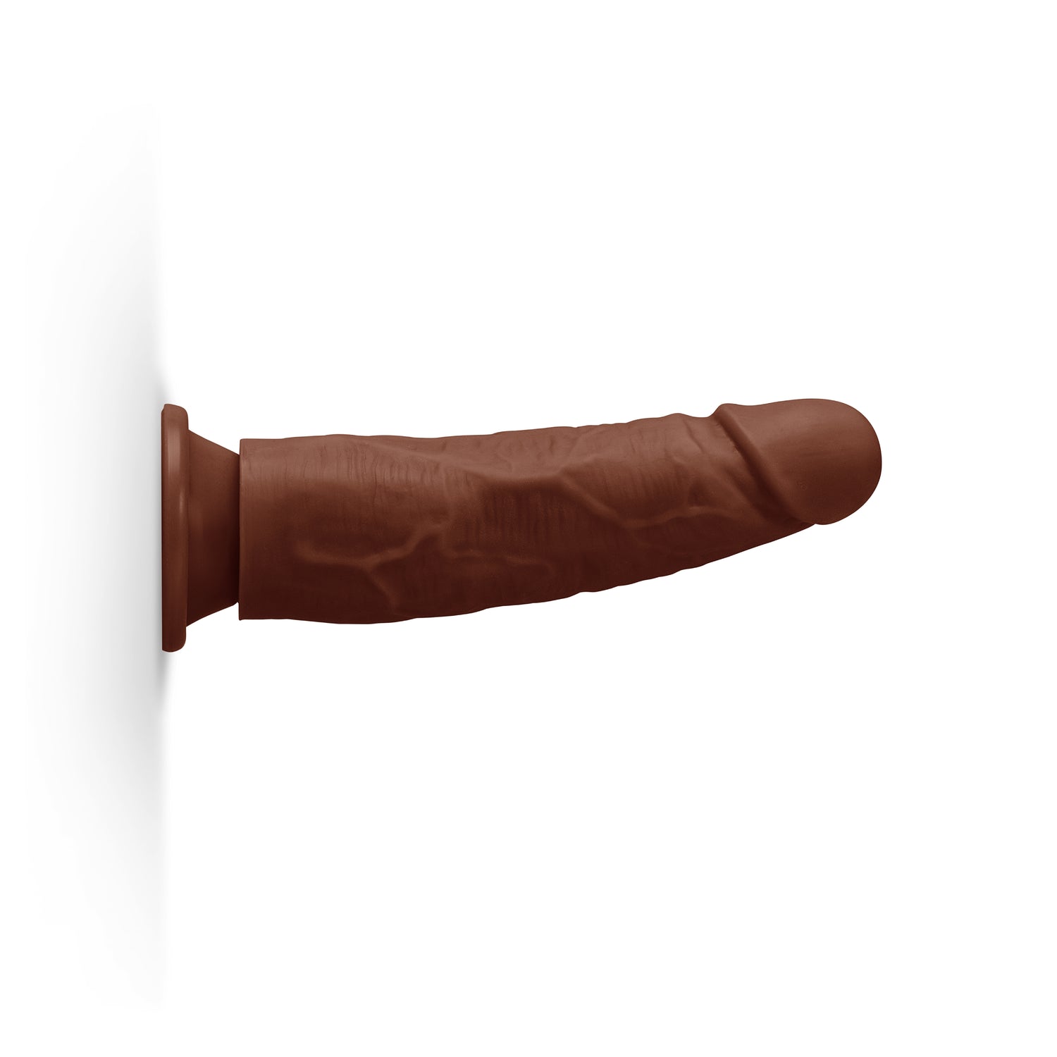 Together Tones 7.75 Inch Realistic Girthy Strap-On Dildo with Flared Suction Base