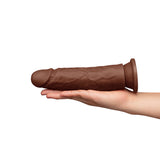 Together Tones 7.75 Inch Realistic Girthy Strap-On Dildo with Flared Suction Base