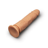 Together Tones 7.75 Inch Realistic Girthy Strap-On Dildo with Flared Suction Base