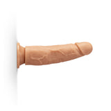 Together Tones 7.75 Inch Realistic Girthy Strap-On Dildo with Flared Suction Base