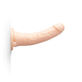 Together Tones 8 Inch Realistic Girthy Strap-On Dildo with Flared Suction Base