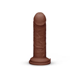 Together Tones 8.5 Inch Realistic Girthy Strap-On Dildo with Flared Suction Base