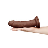 Together Tones 8.5 Inch Realistic Girthy Strap-On Dildo with Flared Suction Base