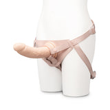 Together Tones 8.5 Inch Realistic Girthy Strap-On Dildo with Flared Suction Base