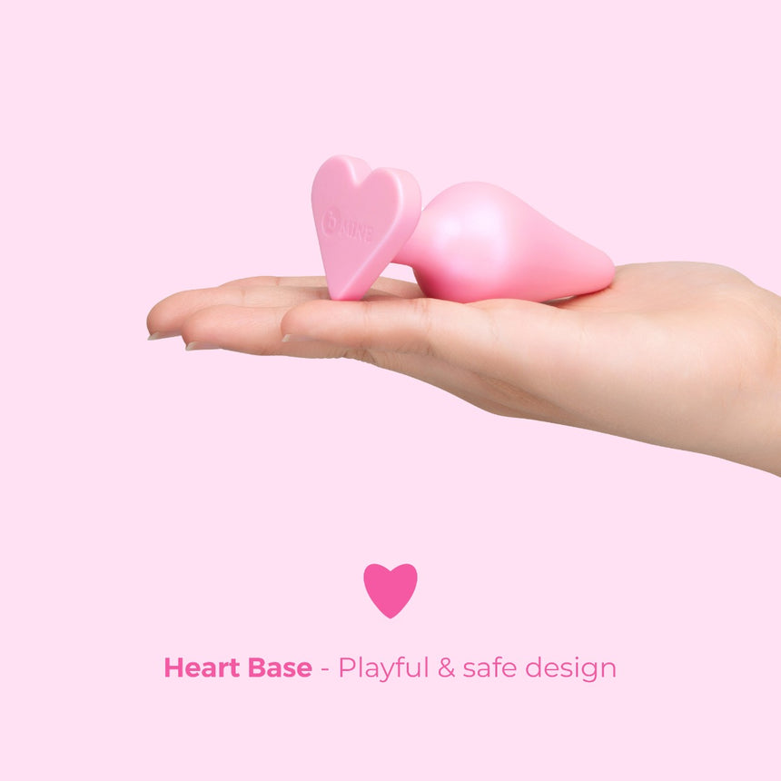 Butties b-Mine Heart Base Silicone Butt Plug