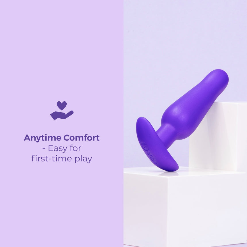 b-Vibe Rookie Beginners Starter Silicone Non-Vibrating Butt Plug