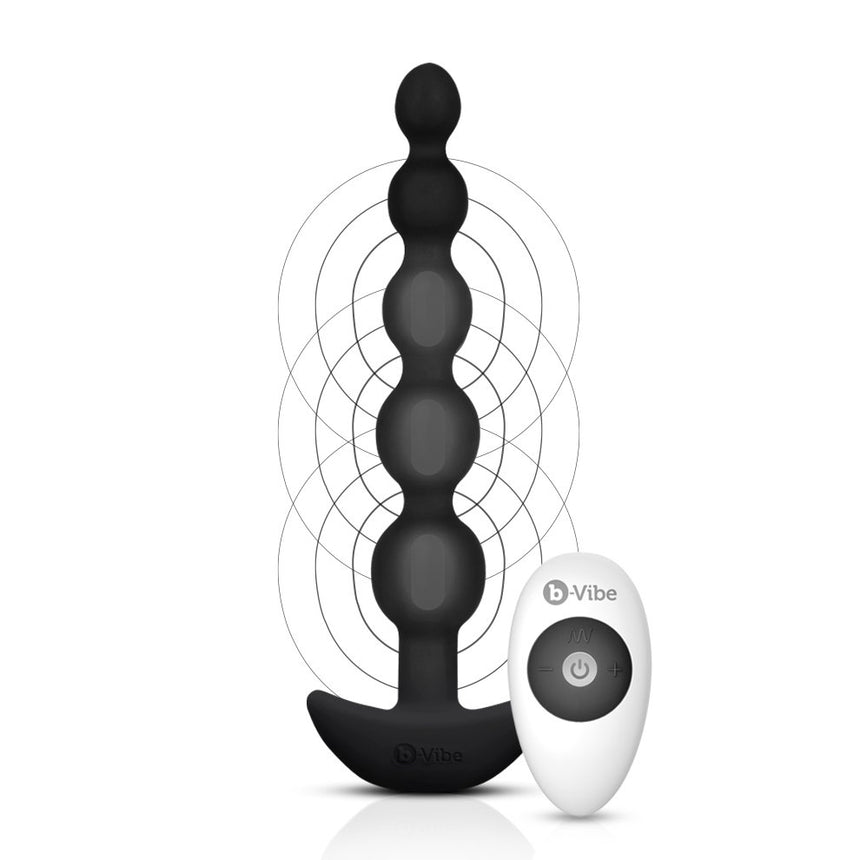 b-Vibe Cinco Vibrating Anal Beads