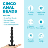 Cinco Anal Beads