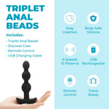Triplet Anal Beads
