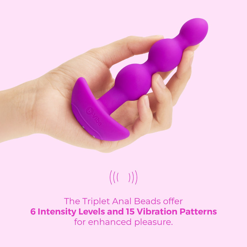Triplet Anal Beads