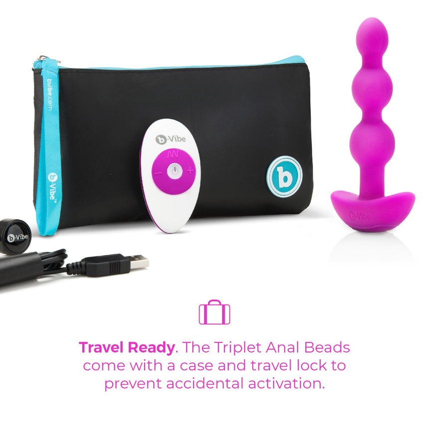 Triplet Anal Beads