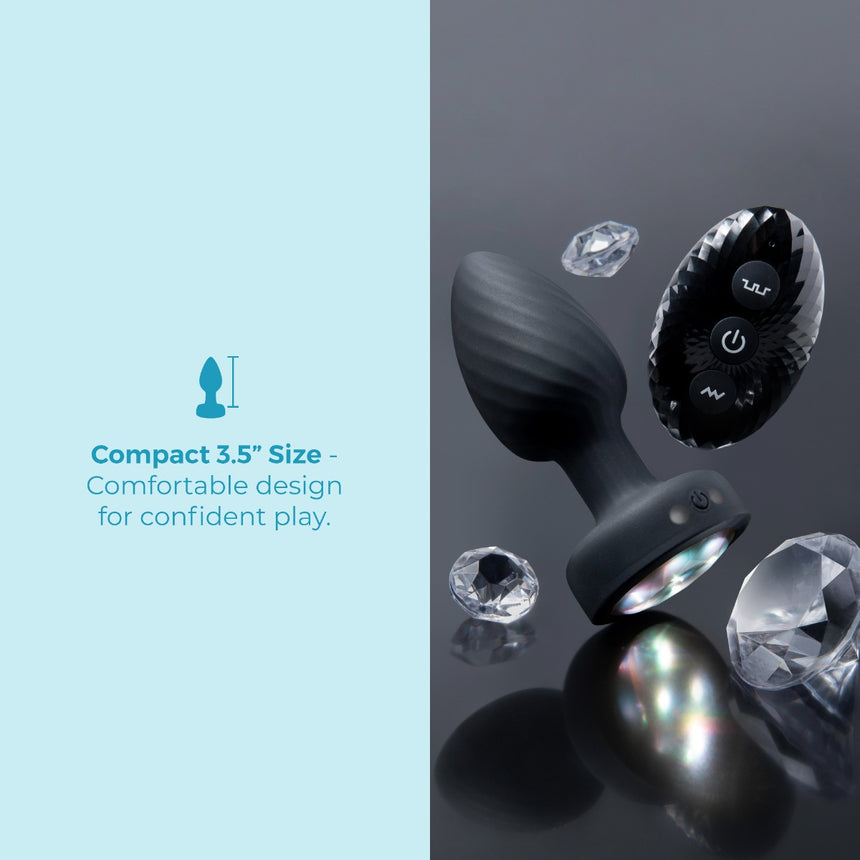 3.5 Inch light up butt plug