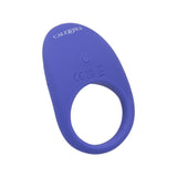 Front-facing angle of the purple CalExotics Connect ring highlighting the flexible circular ring opening.