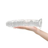 8.5" Clear Jelly Dildo