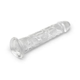8.5" Clear Jelly Dildo