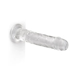 8.5" Clear Jelly Dildo