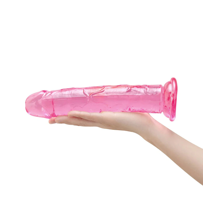 8.5" Pink Jelly Dildo