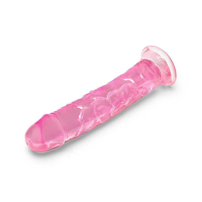 8.5" Pink Jelly Dildo